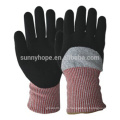 Guantes HPPE y acrílico doble Guantes resistentes al corte